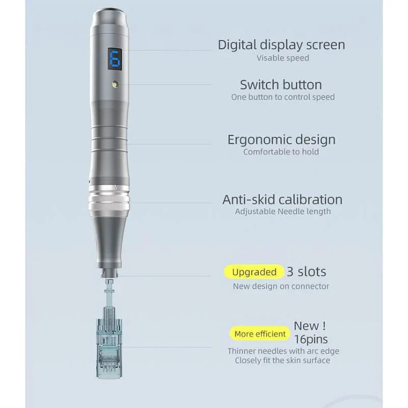 Dr.Pen M8 Wireless Microneedling Pen Kit Including 15 Pcs Cartridges