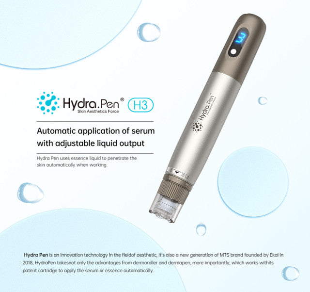 Dr. Pen Hydra H3 Pen All In One Microneedling Device-Giveaway 10 Replacement Cartridges